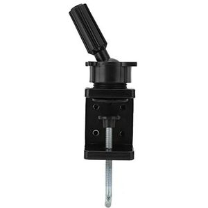 Trainingshoofdstandaardklem, veiligheid Lichtgewicht zwarte pruik Mannequin-hoofdstandaard Verstelbaar Sterk voor schoonheidssalons voor kapperszaken