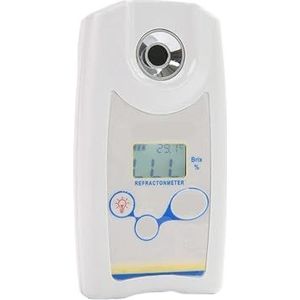 Digitale refractometer, Brix-meter, sacharimeter, densimeter for fruitwijn, bier, alcohol, suikerconcentratietester 0,0-53%(0-32 Brix)