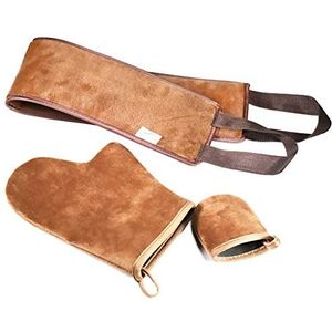 Zelfbruinende Mitt Applicator Kit Self Applicator Set met Exfoliërende Handschoen