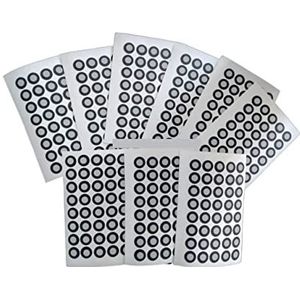 Scanning Marking Dots 3D -scanner Positioneringspunt Doelpunt Sikan Xianlin 3D Scanner Fluorescent Reflective Marking Point Binnenmarkeringspunt Meetpunt Markering(Inner6out10)