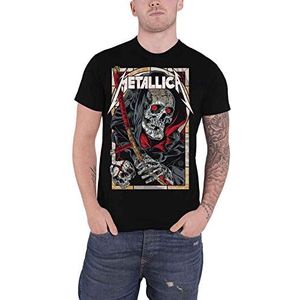 Metallica Death Reaper T-shirt zwart M 100% katoen Band merch, Bands