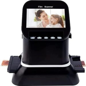 Diascanner for films, 120 hoge resolutie filmscanner, 1080p digitale filmconverter, converteert 35mm, 135, 126, 127 negatieven en dia's naar digitale JPEG, ondersteunt voorbeeldweergave van afbeelding