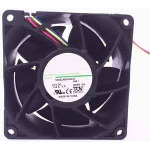 LMNCBVYA V80E24BS2A5-07 DC24V 1.05A 80mm Server Fan - High Airflow 102.1CFM, 4-Wire Design for Efficient Heat Dissipation
