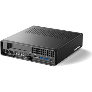 MINIS FORUM MS-01 Mini-pc, Core i9-12900H-processor met 14 cores/20 threads tot 5,0 GHz, 32 GB DDR5/1 TB M.2 2280 NVME SSD, mini-desktopcomputer, HDMI/2 x USB4, 2 x 10G× SFP+, 2.5GRJ45x2