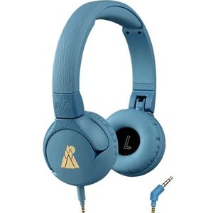 POGS - The Elephant 2 - Bedrade On-Ear Kinder Koptelefoon - Blauw - Duurzaam