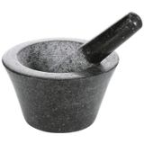 Boska Vijzel Herbs - Graniet - Met stamper - Zwart - Ø 17,5 cm