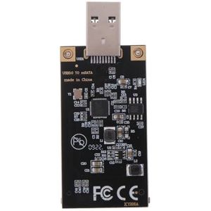 1 ST Mini USB 3.0 naar mSATA Externe SSD PCBA Conveter Adapterkaart