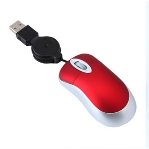 USB 3 Knoppen 1000DPI Muizen Telescopische Kabel Cord Kinderen Vrouwelijke Notebook