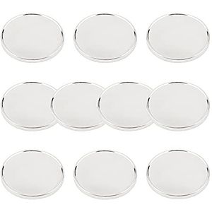 Eshan Golf Bal Marker 10 Pack Metalen Legering Markers Mannen Vrouwen Golfer Geschenken Golf Sport Hof Accessoires Voor Magnetische Hoed Clips