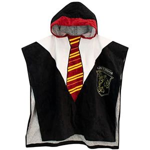 Harry Potter Jongens Handdoek Poncho Zwart Universele maat