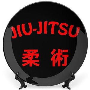 Jiu-Jitsu grappig bot China plaat keramische botplaten decoratief cadeau voor nieuw huis, eerste kerstdag, Moederdag