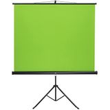 Maclean - Green screen op statief, 92"", 150x180cm, in hoogte verstelbaar, MC-931