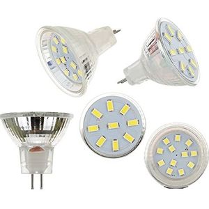 RZL LED-verlichting LedLampen LED-spotlight bollen MR11 GU4.0 AC/DC 12V 24V 5733/2835 SMD 2W 3W 4W Warme/Koud/Neutraal Wit Lamp Vervang Halogeenlamp 9-18 LED's