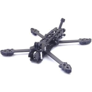 IWBR Mark4 HD Koolstofvezel FPV Frame Freestyle 5 6 7 Inch 240mm Wielbasis for Air Unit RC Quadcopter Racing Drone Onderdelen (Size : 6inch without print)