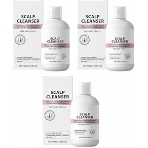 Zachte Reinigende Haarverzorgingsshampoo - Oliecontrole, Versterkt Het Haar En Hydrateert De Hoofdhuid, Milde Dagelijkse Formule For Gezond(3PCS)