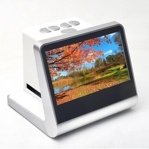 MegLob 22 MP Film & Slide Scanner, Draagbare Film Negatieve Scanner Slide-Kijker, Filmscanapparatuur Met 5 ""Displayscherm, Converteert 135/110/126 Kpk En Super 8Mm in JPEG in JPEG
