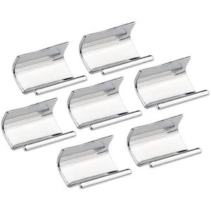 Auto Interieurstrips 7 Stks/set ABS Chrome Autoruiten Lifter Knop Schakelaar Knop Cover Trim Accessoires Voor Skoda Voor Kodiaq 2017 2018 2019 2020 2021 2022 2023 Decoratieve Onderdelen