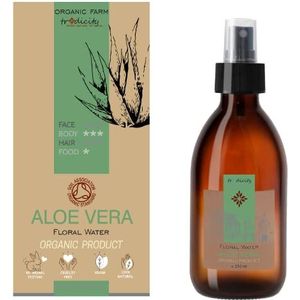 blauw & marineblauw Bretania - Biologische Aloë Vera Spray 250 ml | Verzachtende en hydraterende gezichtsbehandeling | S.O.S. Na zon | Aftershave | Haarverzorging, veelkleurig, verpakking van 1
