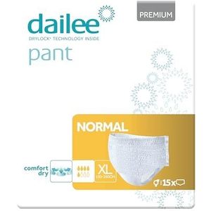 Dailee Pants Normal XL - 84 luiers voor volwassenen - luiers voor ouderen - voorraadverpakking met 6 verpakkingen van elk 14 incontinentiebroeken