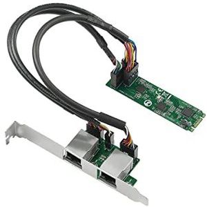 Allowish 2.5G M.2 aan RJ45 Ethernet-Netwerkkaart M.2 B+M Zeer belangrijke 2500 Mbps RTL8125B Chipset