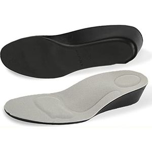 Memory Foam inlegzolen voor mannen en vrouwen, traagschuim inlegzolen voor vrouwen, voetondersteuning, FZJDX onzichtbare hoogteverhoging binnenzool voor mannen vrouwen 1,5 cm - 4. 5 cm groter groeien (kleur: hoogte 4,5 cm, maat: