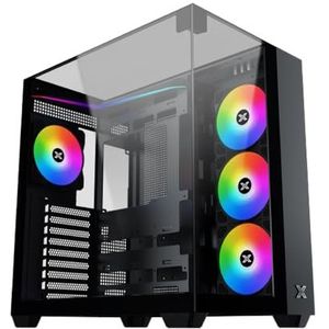 PC-behuizing, middelgroot, Xigmatek Aqua V (zwart)