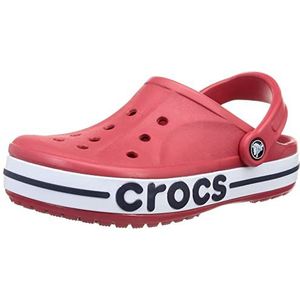 Crocs Bayaband Klompen, Unisex Klompen, Lichtgewicht En Veilige Pasvorm 38-39 Eu Pepper/Navy