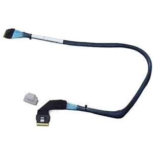 Voor Slim voor SAS 4.0 SFF-8654 8i Server Array Card 24G Data Moederbord naar Backplane(62cm)