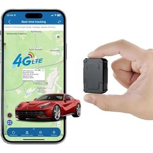 LMHOME 4G TRACKER GPS - Satellite location in real time, 1500 mAh battery, powerful magnet - Perfect for children, motorcycles - Free application