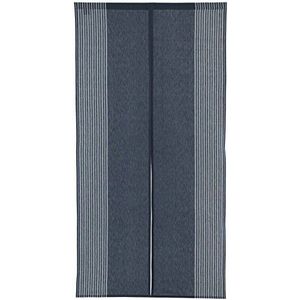 Narumi Verticale Streep Marineblauw Katoenen Doek Japanse Noren Lang Type Gordijn Tapestry, 170 x 85 cm