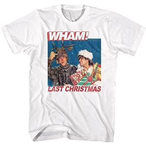 Wham Last Christmas Lyrics Adult T Shirt White M
