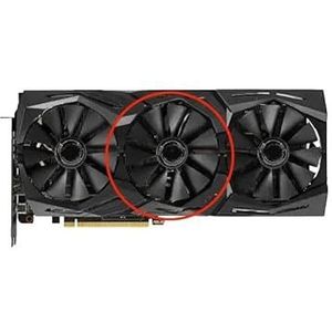 FDC10U12S9-C FDC10H12S9C maat 87mm 3 gaten Voor ASUS voor ROG voor STRIX voor RTX 2070 O8G voor GAMING Grafische kaartkoelventilator(6Pin)