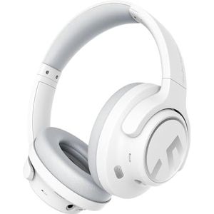 SoundPEATS Space Hybride Actieve Ruisonderdrukking Draadloze over ear Hoofdtelefoon, Opvouwbaar en Lichtgewicht, Bluetooth 5.3, Ingebouwde Microfoon, 40 mm Driver, 123 uur, Multipoint Verbinding