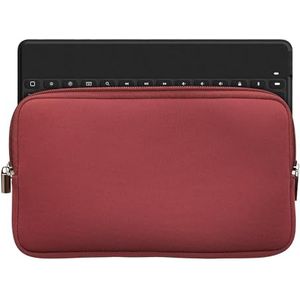 kwmobile toetsenbord hoes compatibel met Logitech KEYS-TO-GO hoesje - Neopreen keyboard beschermhoes - Keyboards cover in donkerroze