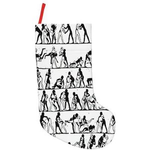 Worstelaars Sport Print Kerst Kousen,Vakantie Party Decoraties