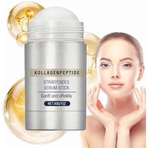 Collagen Peptide Firming Serum Stick,Anti-Aging Face Moisturizer,Retinol Facial Tightening Stick,Neck Face Care Serum Stick Improve Skin Elasticity,Reduces Wrinkles & Fine Lines (1pc)