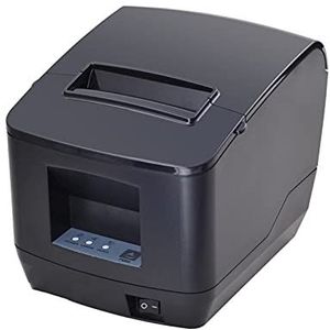 Etiketprinters 20-80mm thermische ontvangstprinter barcode Bill Printer High Speed ​​thermische printer C300H N260H N200L LAN USB Serieel (Color : N200L USB network)