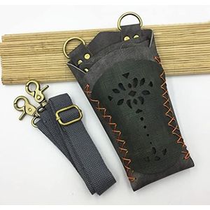Salon kapper gereedschap, Schaarholstertas, 4-pack met heup- en schouderriem for kapper en barbier(C)