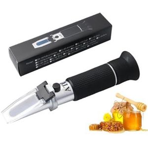 Draagbare 10-30% water honing Brix refractometer for suikerconcentratie ATC vochtmeter bijenhouderij tester