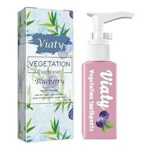 Blueberry Whitening Tandpasta - Diepe Reiniging, Vlekverwijdering En Frisse Adem(2PCS)