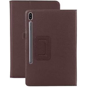 Case Compatibel Met Samsung Galaxy Tab S7 Plus SM-T870 T970 S7 Fe Beschermhoes Magneet Flip Case (Color : Auburn, Size : For Tab S7 11inch)