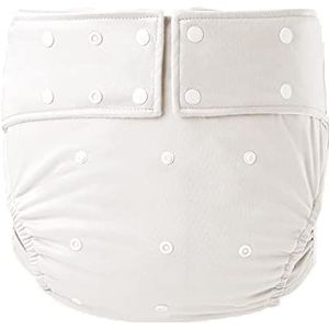 Waterdichte Volwassen Pocket Luier Wasbaar voor Incontinentie TPU Jas voor Volwassenen Wit
