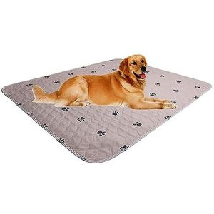 âÅ""... Wasbare hondenplassen + gratis puppy verzorgingshandschoenen, puppy pads, herbruikbare hondentrainingspads, grote hondenplaskussen (36x41)/waterdichte huisdierpads voor hondenbedmat/Super absorberende wattenpads (2 stuks, 3