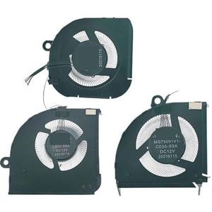 Laptop CPU/GPU radiatorventilatorkoeler voor Lenovo voor ThinkPad P15 P17 N20E 5H41B77204 MG75091V1-C010-S9A MG75091V1-C020-S9A(17 inch GPU fan)