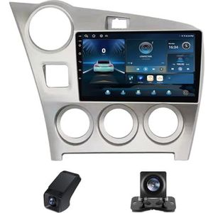 Autoradio,Android 13 geldt geldt voor Toyota Matrix 2 E140 2008-2014 9 inch HD touchscreen autoradio met draadloze Carplay Android Auto GPS-navigatie Wi-Fi Bluetooth FM RDS(NF-2)
