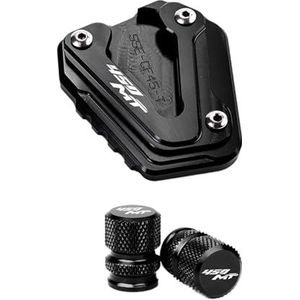 Compatibel met 450MT MT450 450 MT 2024 2025 Motorfietsaccessoires Ventieldoppen Zijstandaard Voetvergroter Pad Standaardverlenging