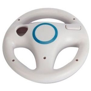 AMEEGO Stuurwiel Design Stand Mario Kart Racing Game Stuurwiel Stand Voor Wii Game Controller (Wit)