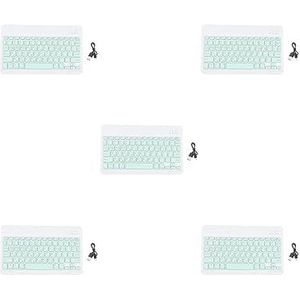 Tityvirnix 5 set Compact Oplaadbare Koreaanse Vervangt voor iOS TV Smartphone Hoge Groen