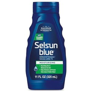 Selsun Blue Naturals - Roos Shampoo - Blauw - 325 ml