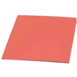 thermische siliciumspons, Sponsschuimplaat Siliconen Pad for het Persen van Mat Lamineren Rood Meerdere Maten(200x250x5mm)